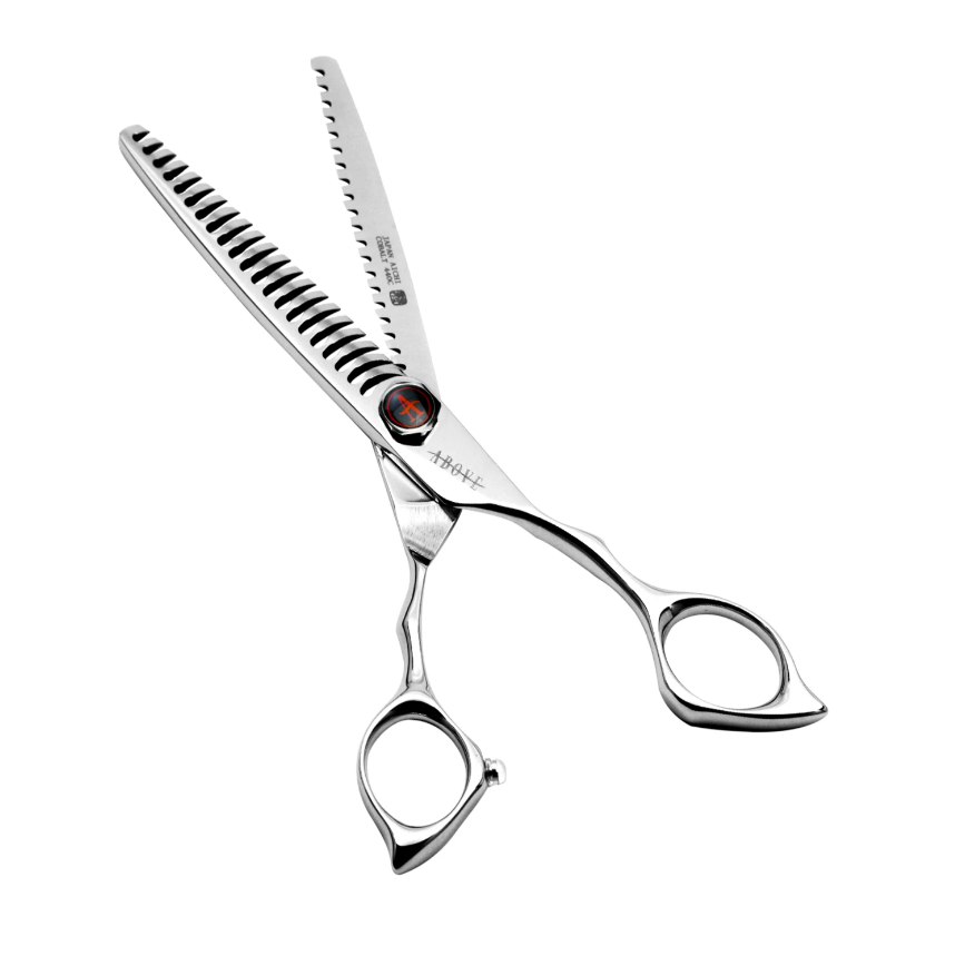 Above Flipper 21 TT (Dual Tooth) Blending Shears