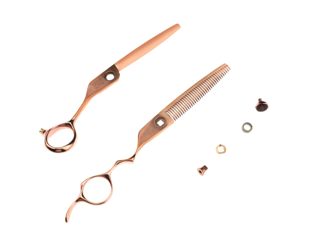 Above Ergo 35T Thinning Shears Rose Gold