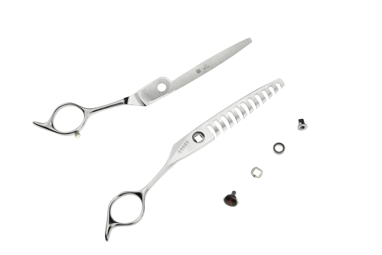 Above Flipper 11 TT Texturizing Shears